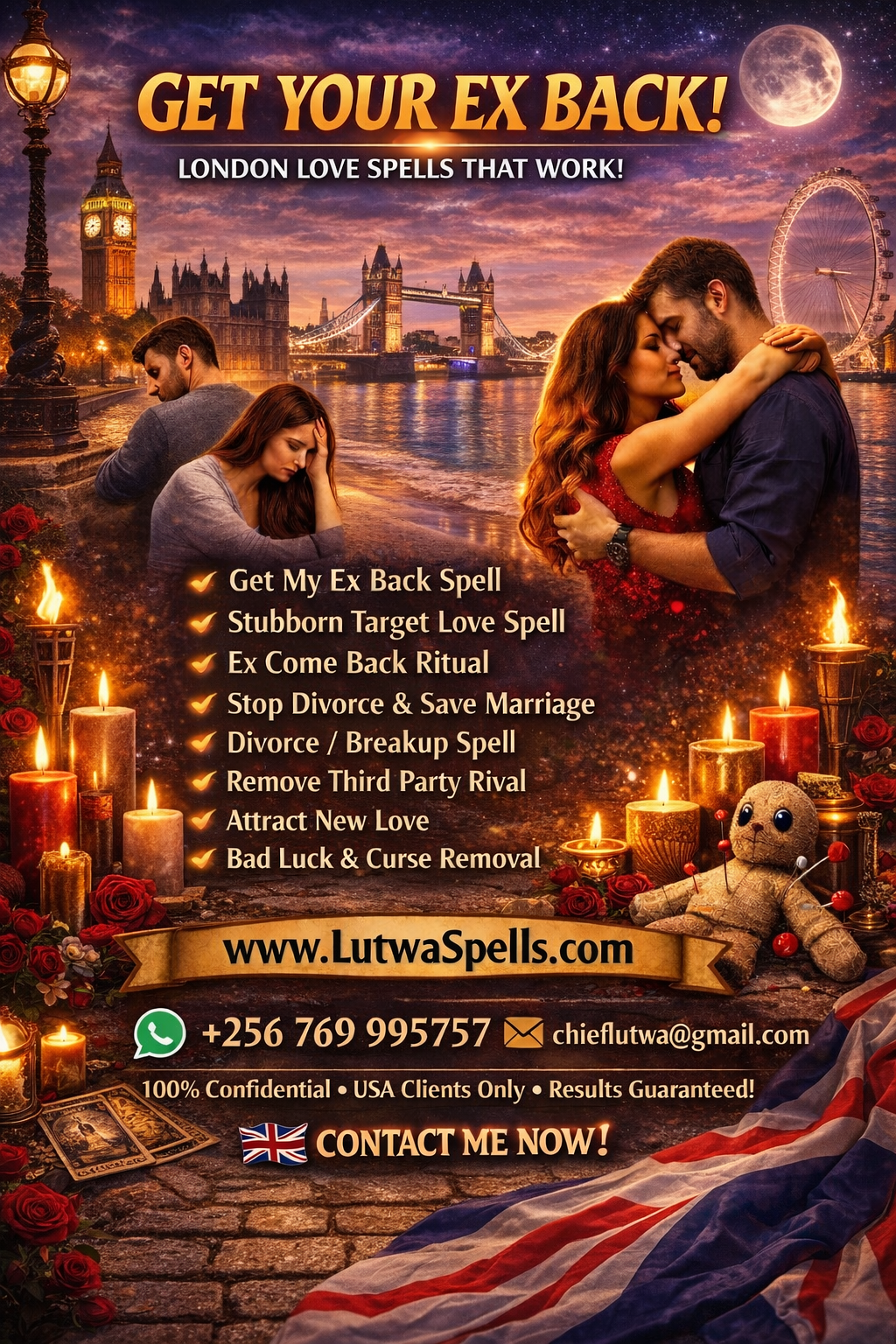 Love Spell Caster in Manhattan +256769995757 | Bring Back Your Ex in Manhattan