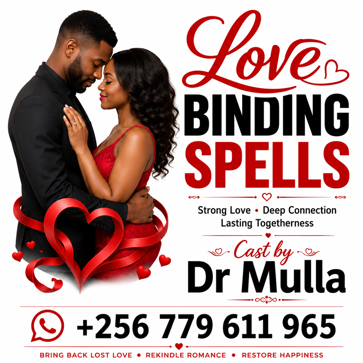 Powerful Love Binding Spells for Romance, Loyalty, and Relationship Harmony | WhatsApp +256 779 611 965